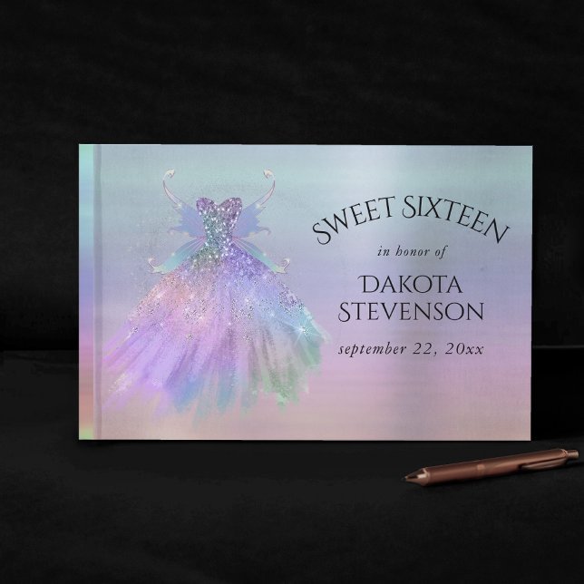Livre D'or Gown Ethereal Fairy Wing | Rainbow Pastel Sheen (Créateur téléchargé)