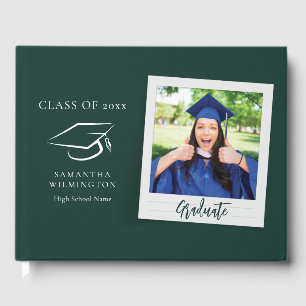 Livre D'or Graduation Photo Script Graduate Party