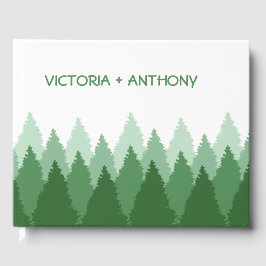 Livre D'or Green Forest Range Mariage de bois