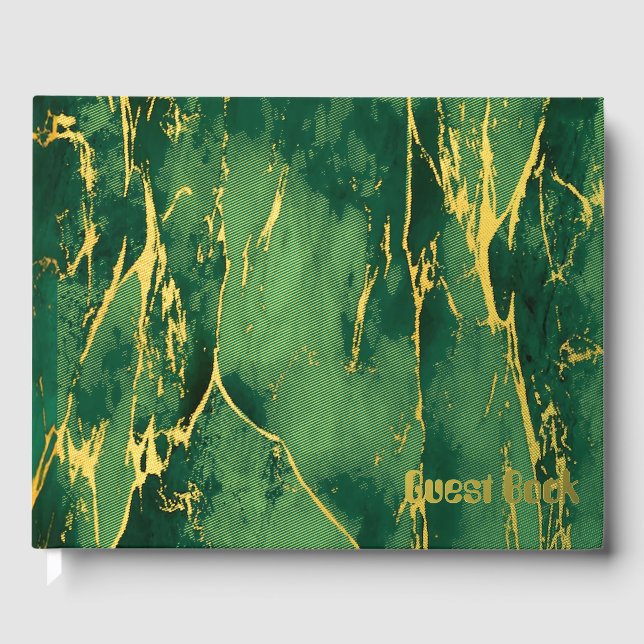 Livre D'or Green Marble  (Recto)