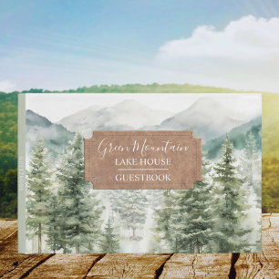 Livre D'or Green Pine Forest Cabine Lake House Lodge