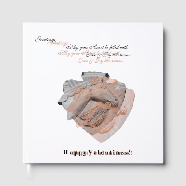 Livre D'or Greetings! Happy Valentines (Recto)