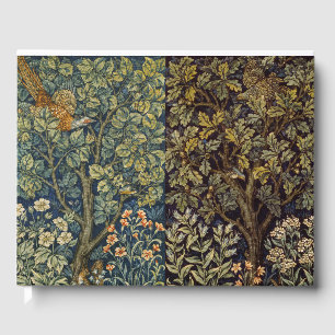 Livre D'or Guillaume Morris Faisan Oiseau Arbre Fleur