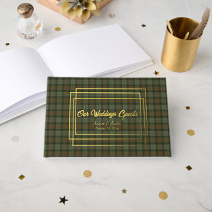 Livre D'or Gunn Patiné Original Scottish Tartan