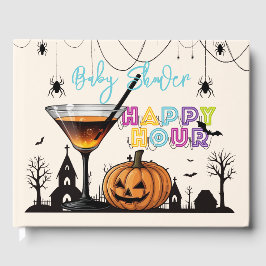 Livre D'or Halloween Happy Hour Citrouille Cocktail Baby show