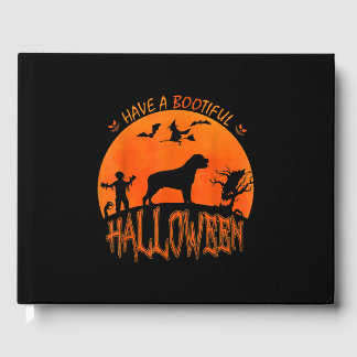 Livre D'or Halloween Rottweiler Chien drôle Costume d'horreur