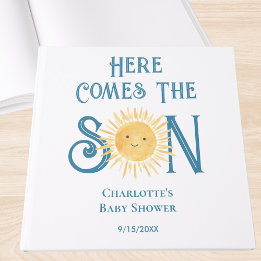 Livre D'or Here Comes The Son Baby Shower