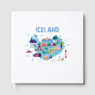 Livre D'or Iceland map