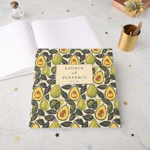 Livre D'or Illustration d'avocat vert joyeux