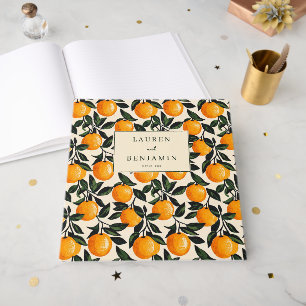 Livre D'or Illustration numérique orange joyeuse