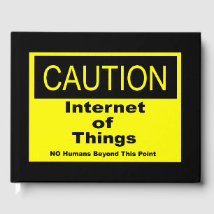 Livre D'or Internet des objets IoT Avertissement Signal d'ave
