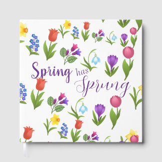 Livre D'or Jardin de fleurs Le printemps est arrivé