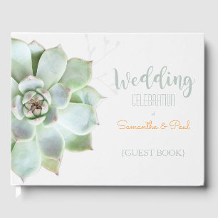 Livre D'or Jardin Mariage Succulent