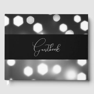 Livre D'or Joli Mariage Arrière - plan Bokeh