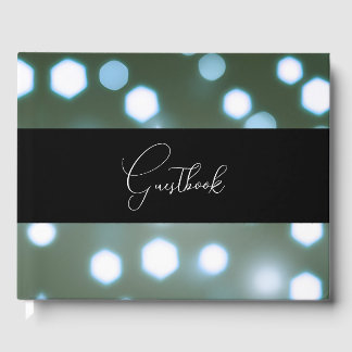 Livre D'or Joli Mariage Arrière - plan Bokeh
