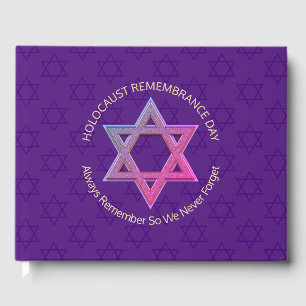 Livre D'or Jour du Souvenir de l'Holocauste Mémorial Yom HaSh