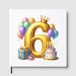 Livre D'or Joyeux 6e Anniversaire