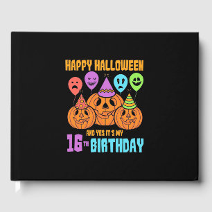 Livre D'or Joyeux Halloween 16ème anniversaire