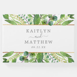 Livre D'or La Collection Mariage Verdure & Or