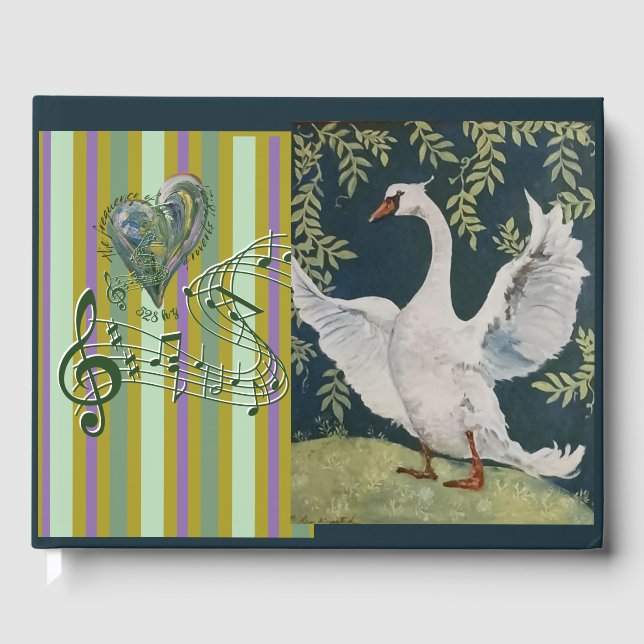 Livre D'or la fréquence de l'amour cygne (Recto)