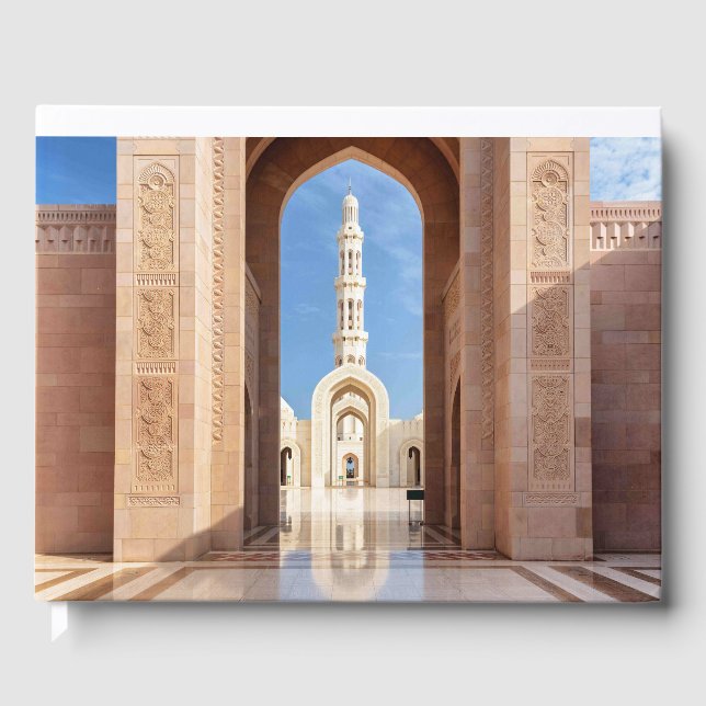Livre D'or La Grande Mosquée de Sultan Qaboos (Recto)