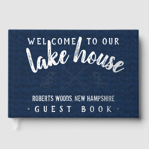Livre D'or Lake House Location de vacances Customisée Marine