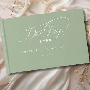 Livre D'or LE MEILLEUR JOUR JAMAIS ! Élégant, Mariage
