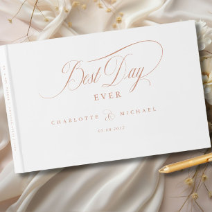 Livre D'or LE MEILLEUR JOUR JAMAIS ! Élégant, Mariage