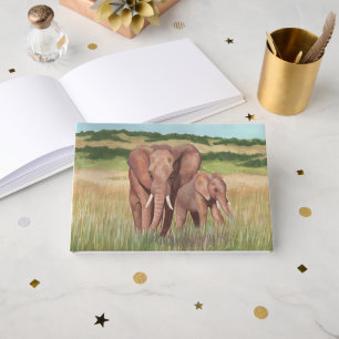 Livre D'or Les éléphants sur la marche
