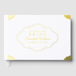 Livre D'or Lettres à la mariée Rococo Victorian