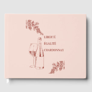 Livre D'or Liberté Égalité Chardonnay Drôle Illustration de v
