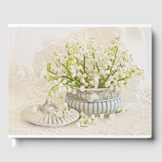 Livre D'or Lily Of The Valley Guest Book (Recto)