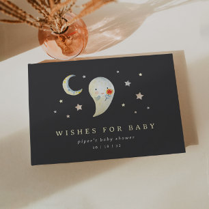 Livre D'or Little Boo Halloween Ghost Baby Shower