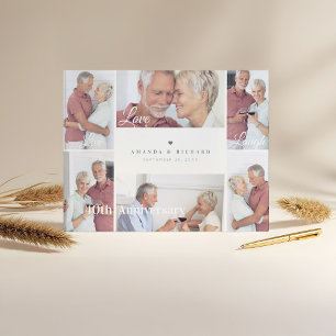 Livre D'or Live, Love, Laugh Color Photo Anniversaire