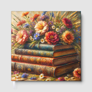 Livre D'or Livres Anciens et Art de Fleurs Sauvages