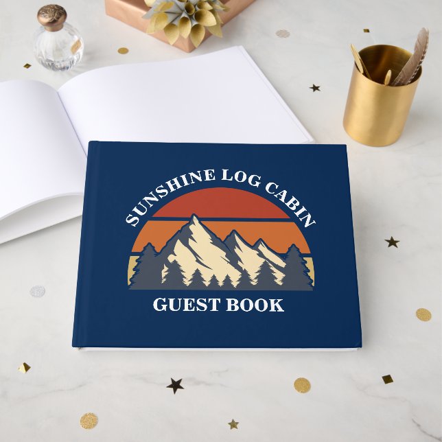 Livre D'or Log Cabine Mountain Vacances Location sur mesure B (Recto ouvert)