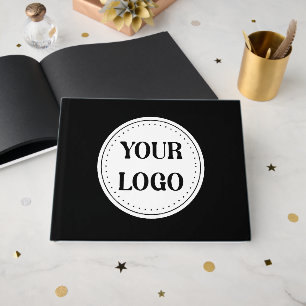Livre D'or Logo de code QR noir Entreprise moderne et éléga