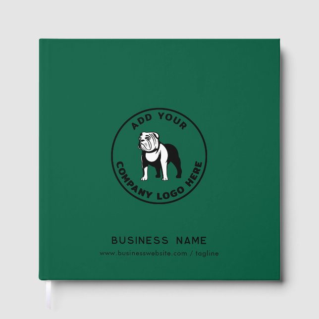 Livre D'or Logo d'entreprise moderne Simple Élégant Personnal (Recto)