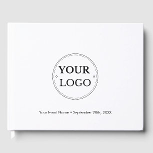 Livre D'or Logo personnalisé de l'entreprise