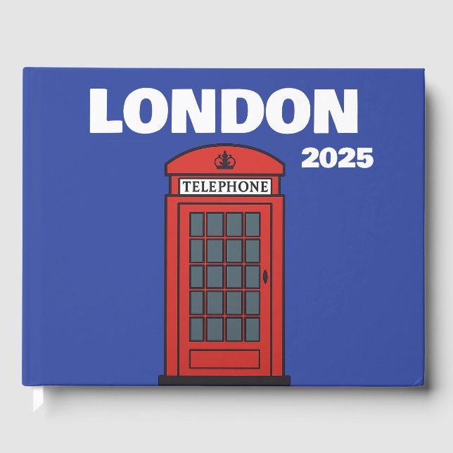 Livre D'or London travel coffee table book (Recto)