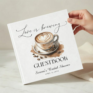 Livre D'or Love is Brewing Coffee Enterrement de Mariage