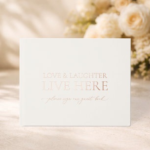 Livre D'or Love & Laughter Live Here Mariage