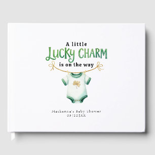 Livre D'or Lucky Charm Irish Baby shower Keepsaké