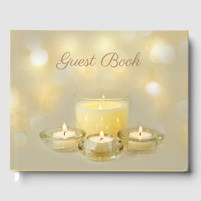 Livre D'or Lumière de bougie (Recto)