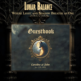 Livre D'or Lunar Balance – Where Shadows Embrace the Light. 