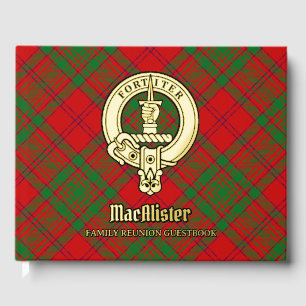 Livre D'or MacAlister de la réunion de famille Glenbarr