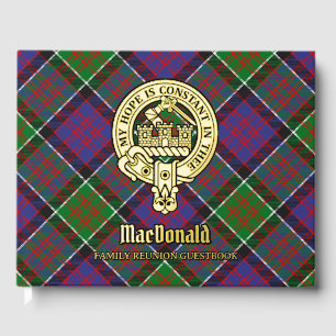 Livre D'or MacDonald de la Réunion familiale de Clanranald