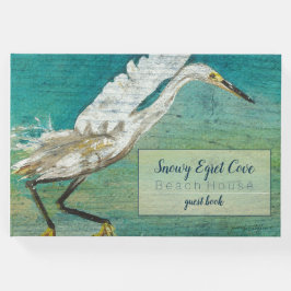 Livre D'or Magnifique Egret Shorebird Beach House