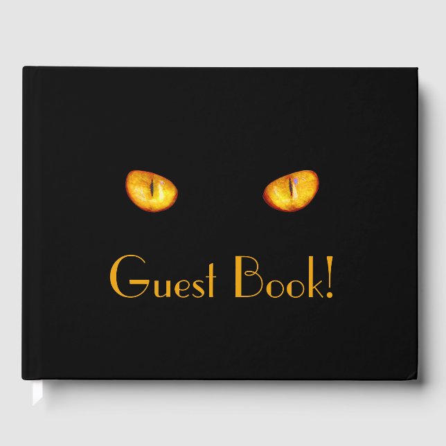 Livre D'or Maintenant, il vous voit Chat noir (Recto)