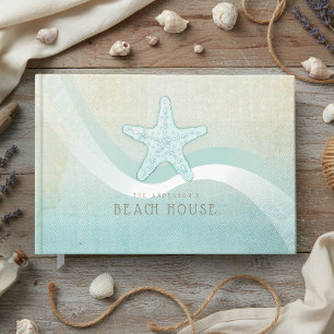 Livre D'or Maison de plage étoile de mer Aqua Blue ID623